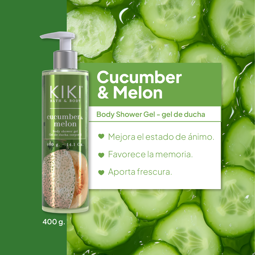 ¡LANZAMIENTO! CUCUMBER & MELON - Shower Gel